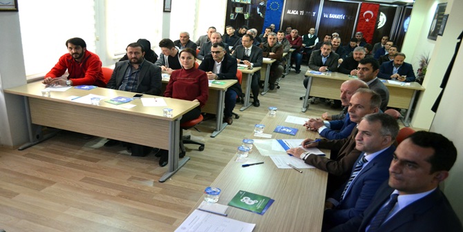 TKDK, Alaca’da Bilgilendirme Yaptı