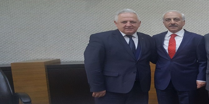 Ateş’ten, Gül’e “Hayırlı Olsun” Ziyareti