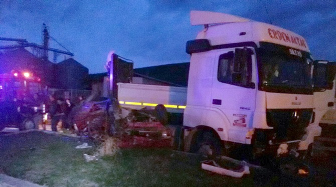 Çorum-Amasya Yolu Can Aldı