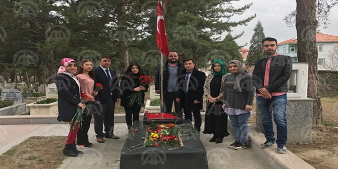 Şehit Öğretmenimizi Unutmadılar