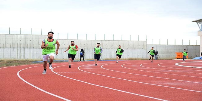 Çorum’unda Artık Atletizm Pisti Var