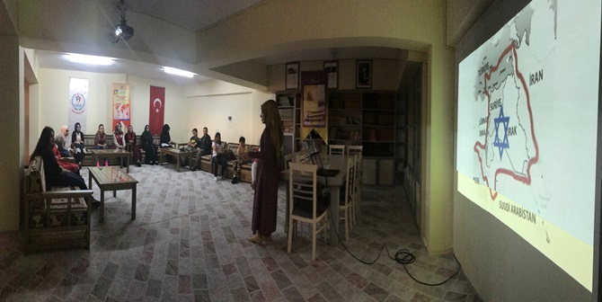 Gençlere Kudüs’ü Anlattı