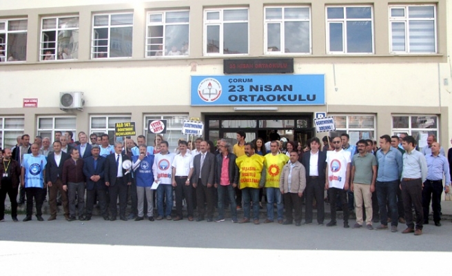 Öğretmene Şiddeti Birlikte Kınadılar