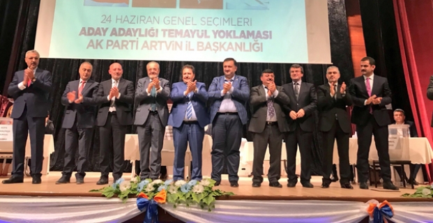 Uslu, Artvin’de Temayül Yaptı