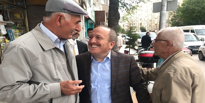 Karadağ, Esnaf Ziyareti Yaptı