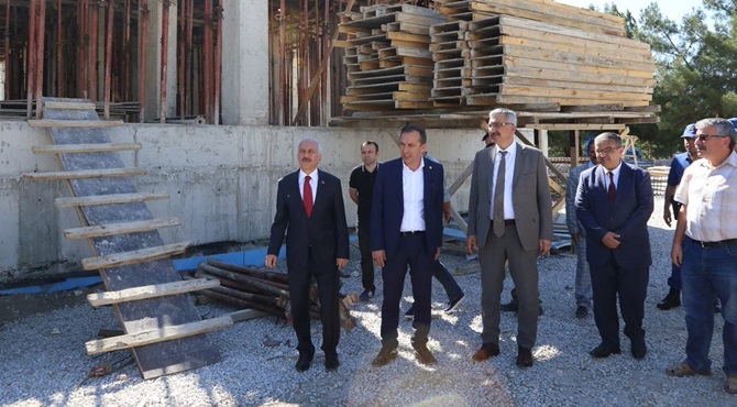 Ceylan, Yatırımları İnceliyor