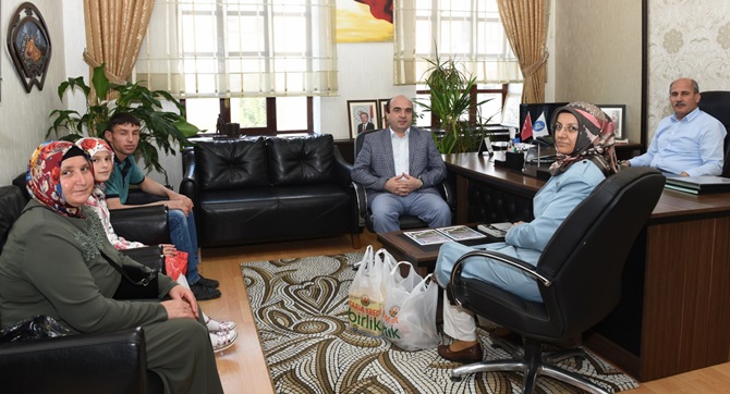 ÇÖLYAK’dan Yabacıoğlu’na Teşekkür Ziyareti