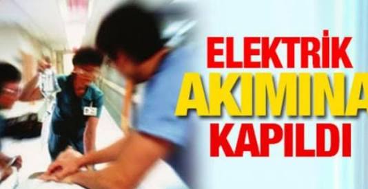 Elektrik Akımına Kapılan İşçi Ağır Yaralandı