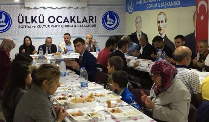 Şehit Aileleriyle İftar Yaptılar