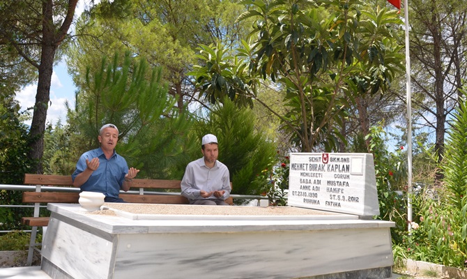 Kargı’da Şehitlikler Ziyaret Edildi