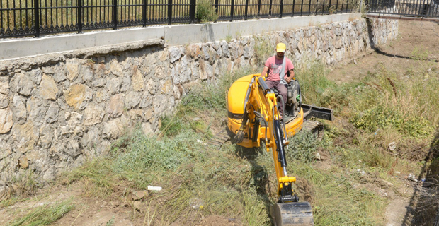 Belediye Dereleri Temizliyor