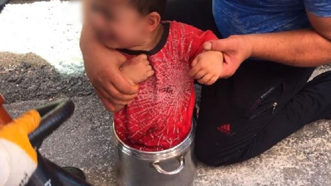 Düdüklü Tencereye Girdi