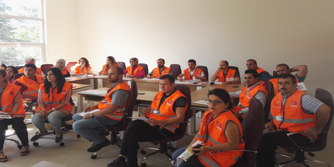 Personele Afet Planı Anlatıldı