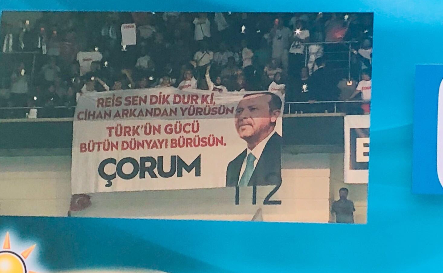 AK Parti Kongresine Çorum Damga Vurdu