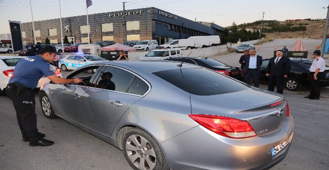 Çorum’da Denetleme Yaptı