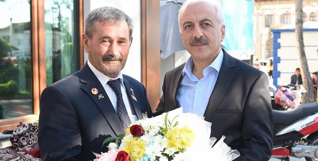Gül’de Gaziler Derneği’ne Ziyaret