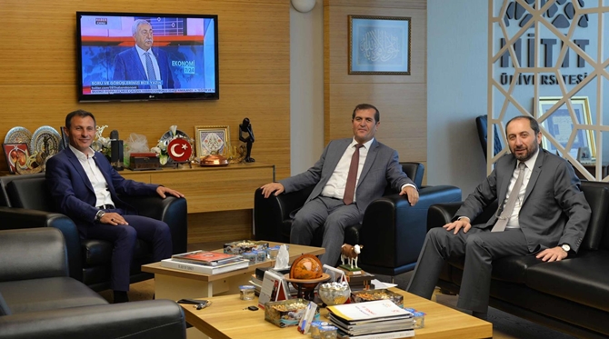 Ticaret Borsası’ndan Rektöre Ziyaret