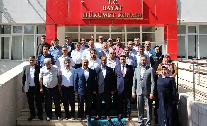 Kavuncu, Bayat’ta Talep ve İstekleri Dinledi