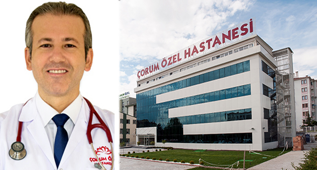 Uzm. Dr. Özçerezci, Çorum Özel Hastanesi’nde