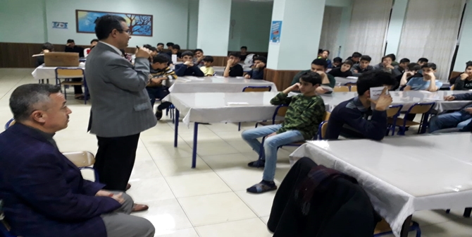 Öğrencilere Peygamberimizi Anlattılar