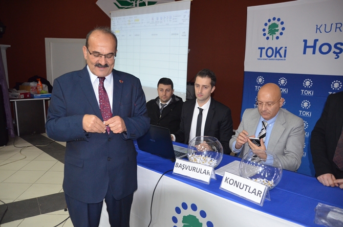 Kargı’da TOKİ Kuraları Çekildi