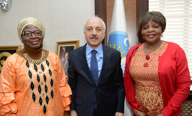 Büyükelçi Eşlerinden Çorum Belediyesine Ziyaret