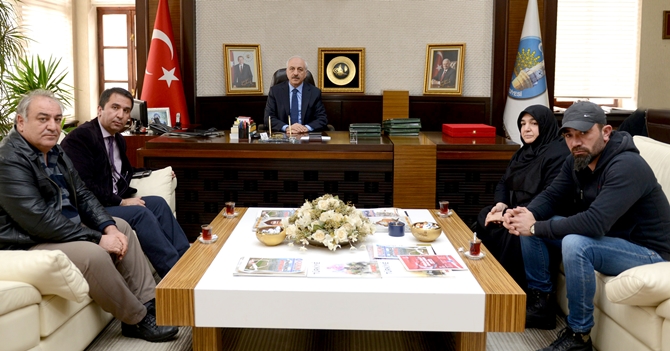 Şehit Ailesinden Başkan Gül’e Ziyaret