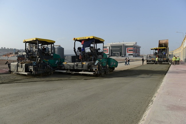 133 Bin 985 Metrekare Yol Yapıldı