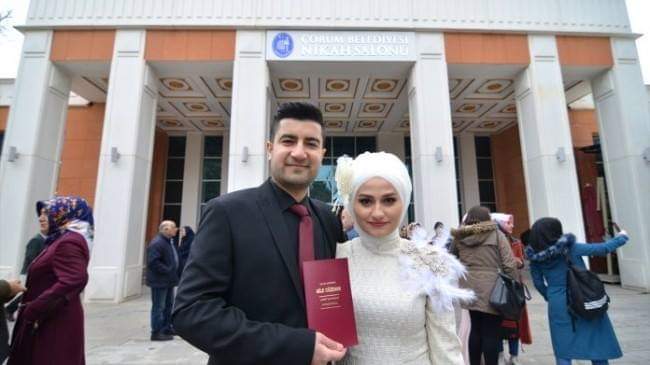 Çorum’da 14 Şubat’ta 14 Nikah