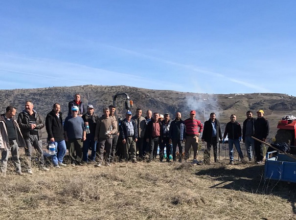 Fidanları Toprakla Buluşturdular