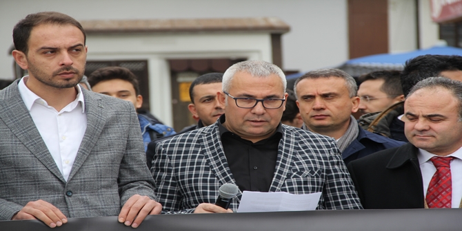 Cami Saldırısı Protesto Edildi