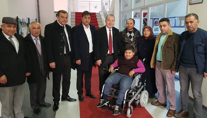 Hollanda’dan Sungurlu’ya Akülü Araç