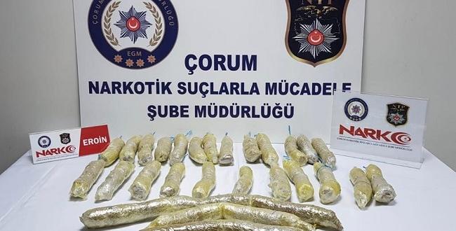 LPG Tankında Esrar Ele Geçirildi