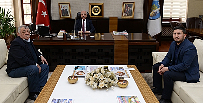 Hüseyin Teke’den Başkan Gül’e Ziyaret