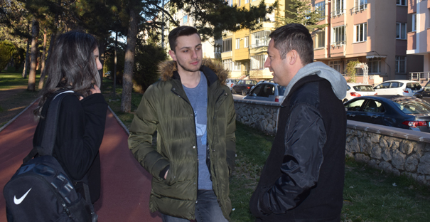 Hem Spor Yaptı Hem de Sohbet