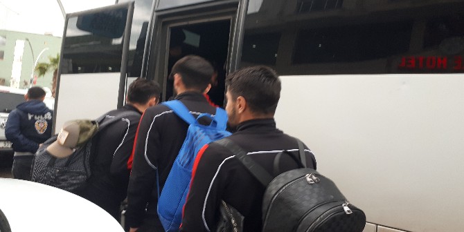 Çorumspor Stada Polis Araçlarıyla Gitti