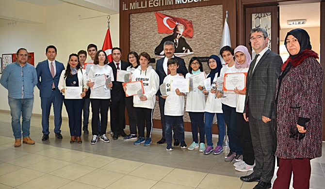 BİLSEM’in Başarılı Öğrencileri Ödüllendirildi