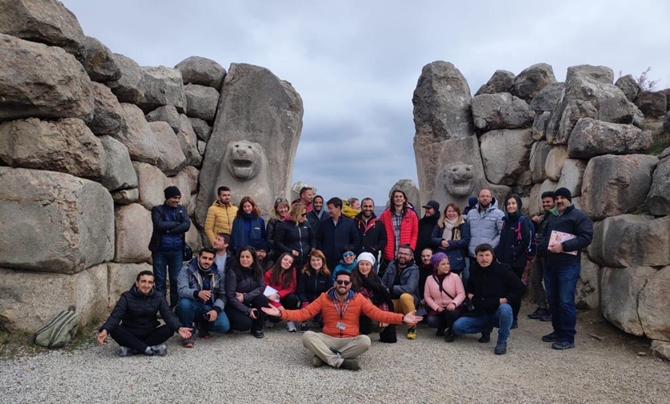 Turist Rehberleri Çorum’daydı.