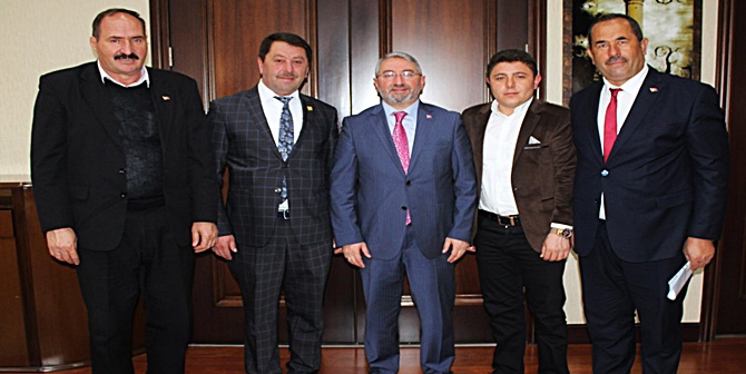 Şoförler Odası Başkanları Kutladı