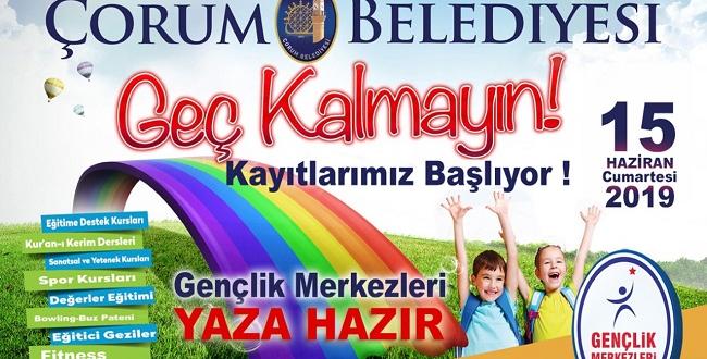 Yaz Kurslarına Kayıtlar Başladı