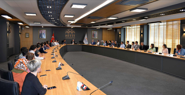 Alkan, Genel Sekreterlik Personeliyle Buluştu