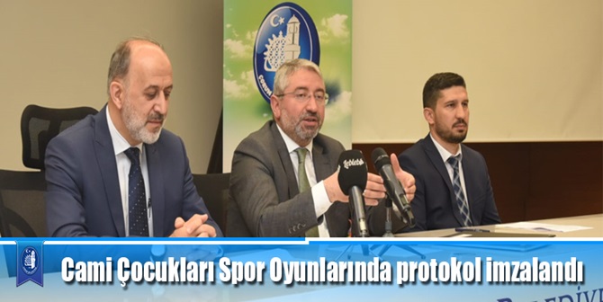Cami Çocukları Spor Oyunlarında Protokol İmzalandı
