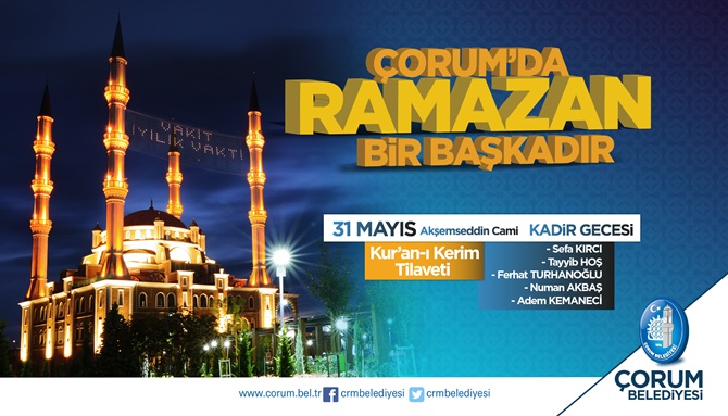 Kadir Gecesinde Kur’an Ziyafeti Sunulacak