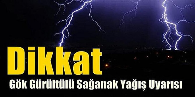 Sağanak Yağış Bekleniyor