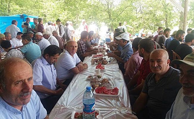 Yukarı Saraylı Köyü’nde Yağmur Duası Yapıldı