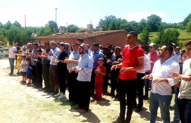 Aksungur Köyü’nde Yağmur Duası