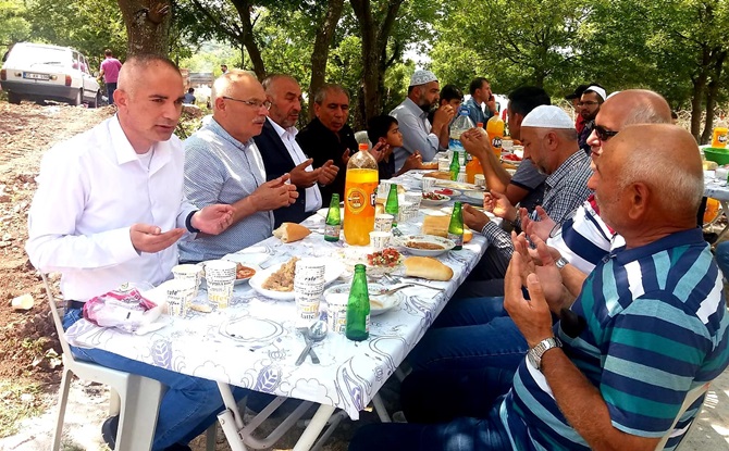 Büğdüz Köyü’nde Şükür Duası Yapıldı