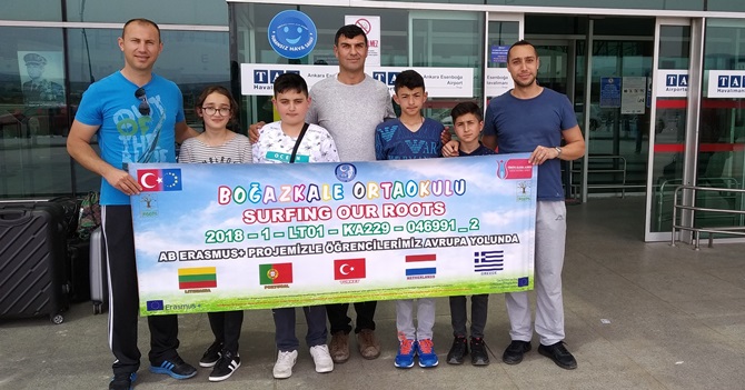 Boğazkaleli Öğrenciler Hollanda’yı Gezdi