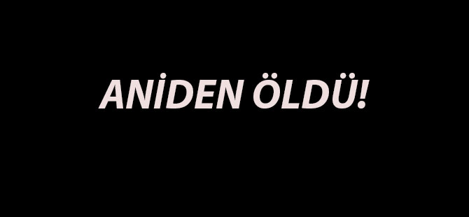 Cami Önünde Aniden Öldü