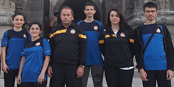 Erzurum’dan Madalya Getirdiler